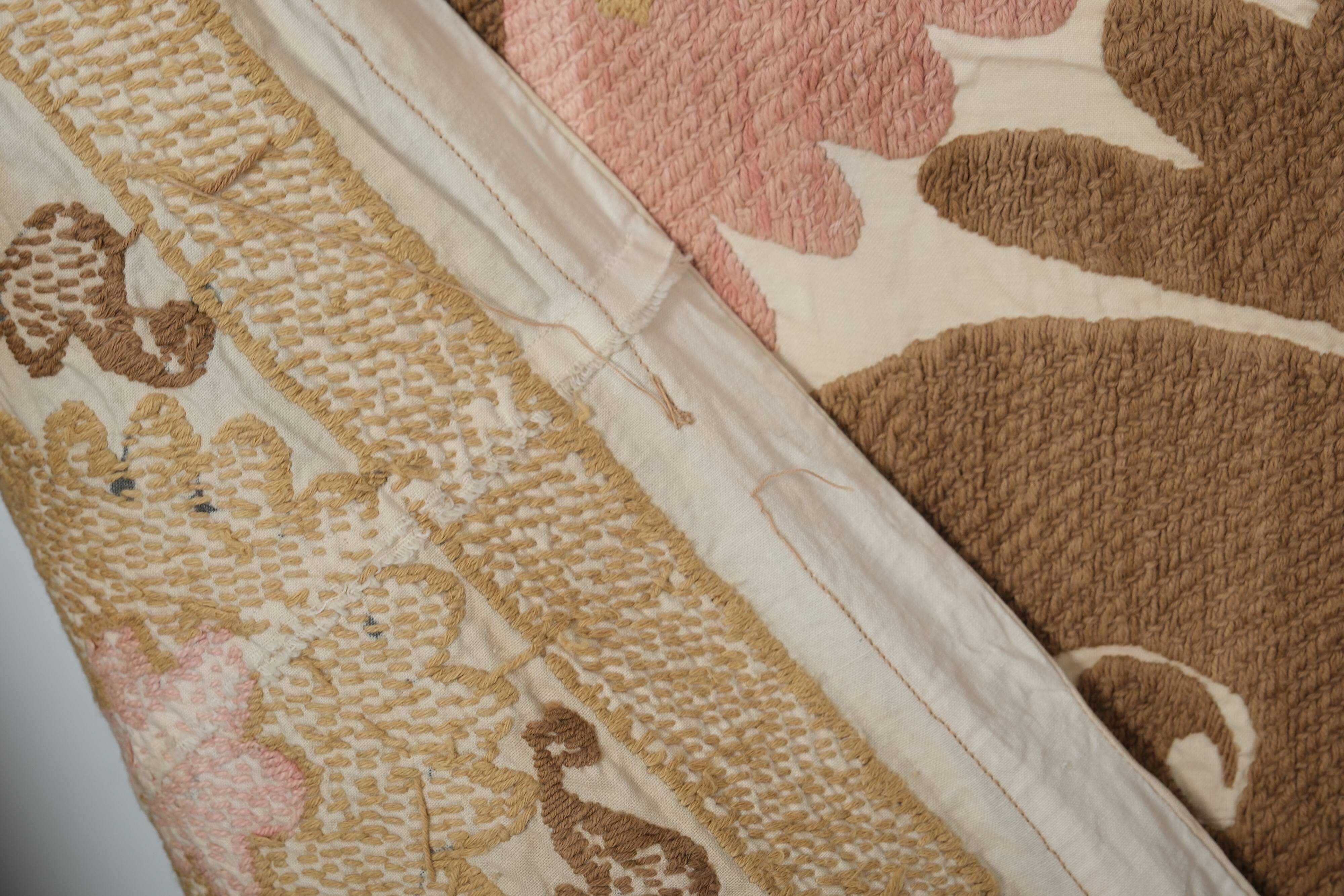 Tapis noué à la main, tapis turc vintage 140x140 cm