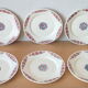 Six badonviller Art Deco dessert plates