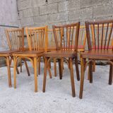 Chaises baumann assises similicuir