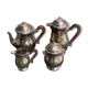 Coffee set in silver metal Orbrille hallmark