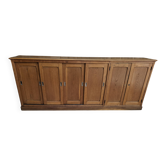 Oak craft furniture with sliding doors