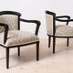 Set of 2 Biedermeier Armchairs in Rustic, Countryside Style, Austria, 1850s