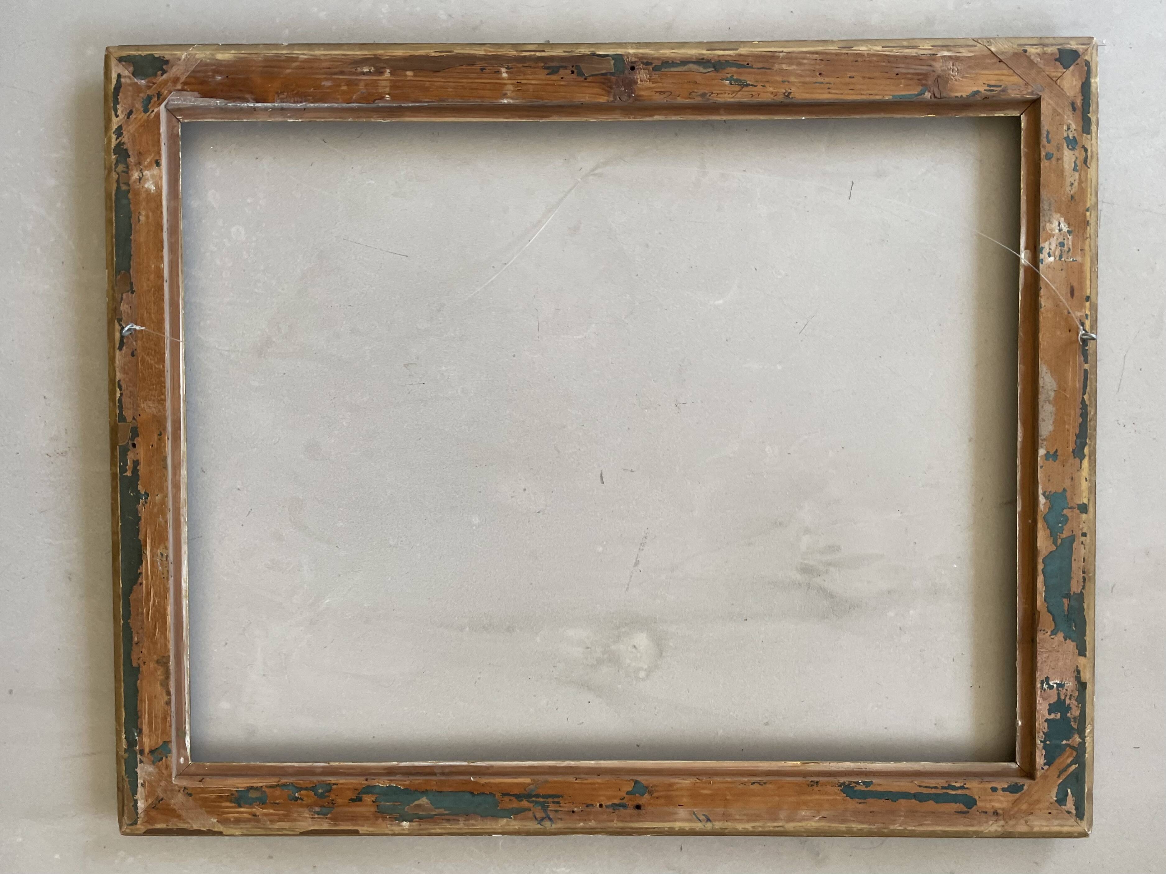 Cadre doré ancien 75x60cm