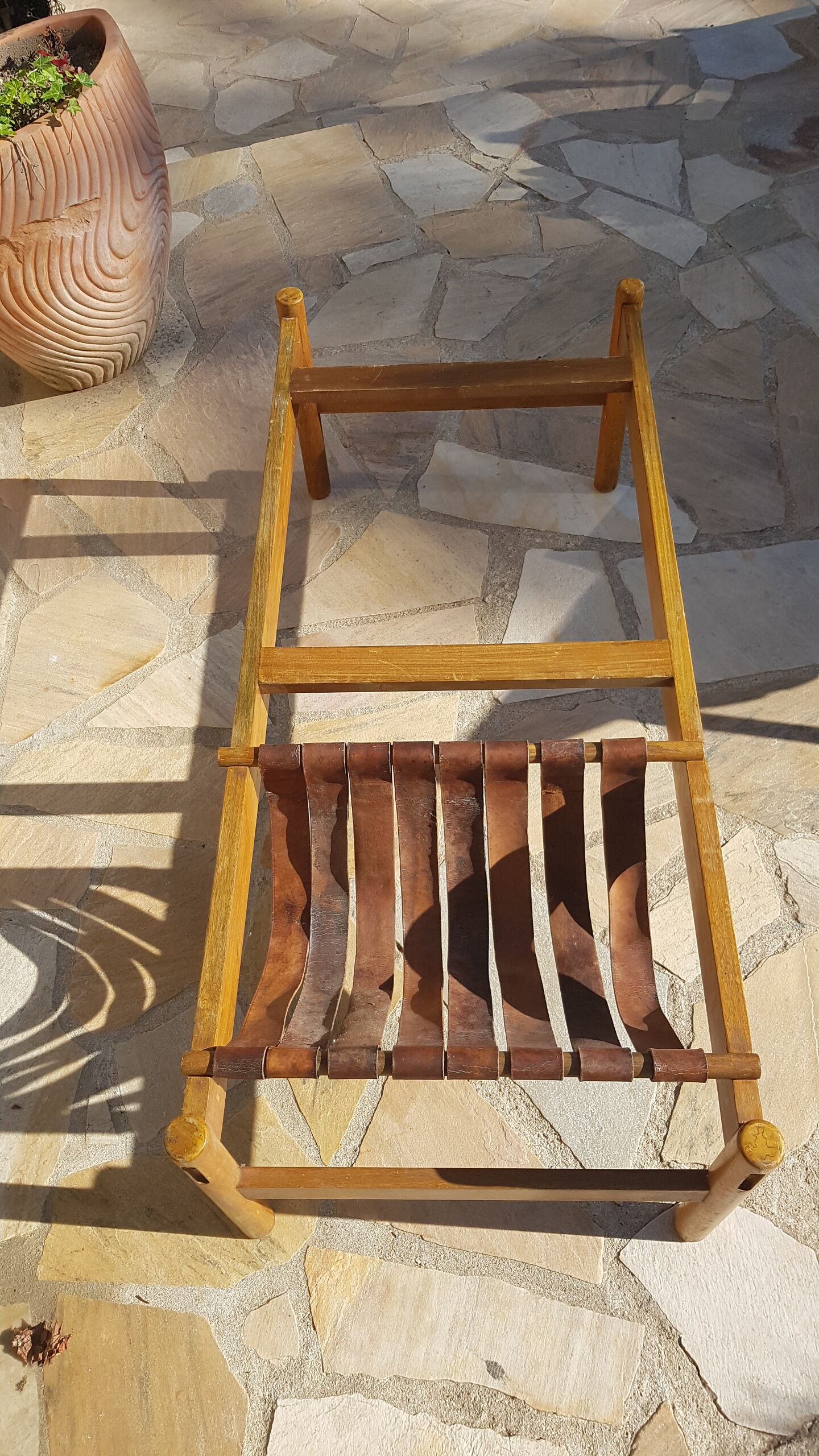 Coffee table Design Dujo Cuba wood leather marble