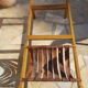Coffee table Design Dujo Cuba wood leather marble