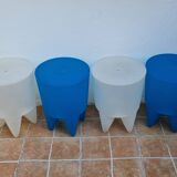 Set of 4 "Bubu 1er" stools by Philippe Starck for XO