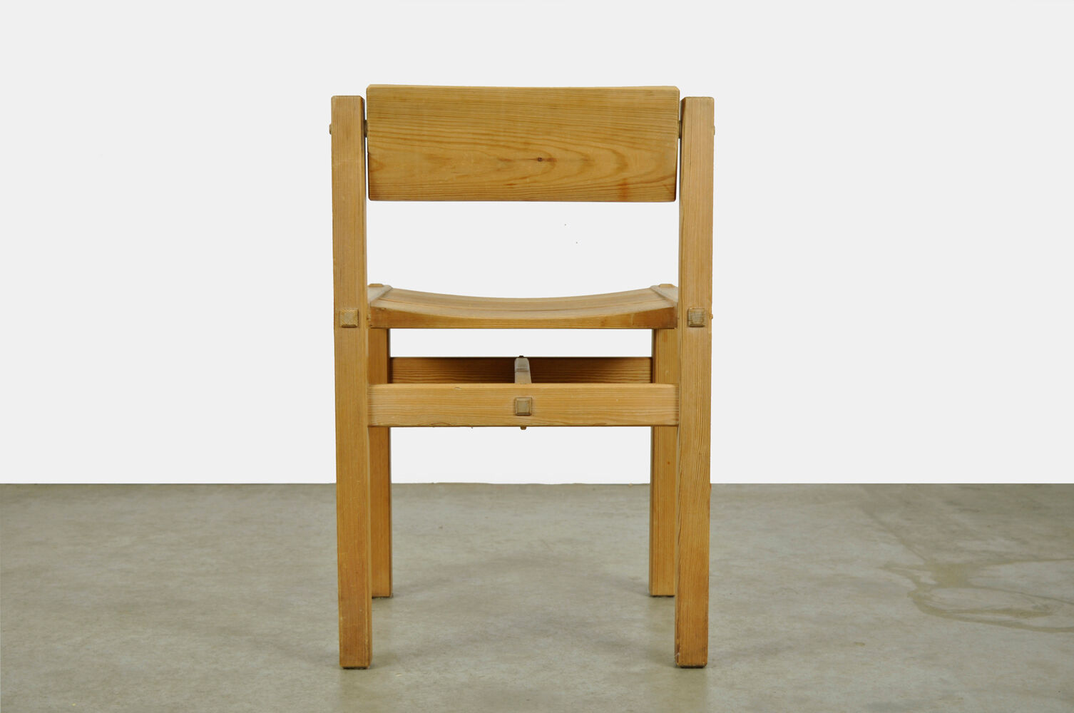 Trybo series pine dining chairs (4) by Edvin Helseth for Stange Bruk, Norway 1960s