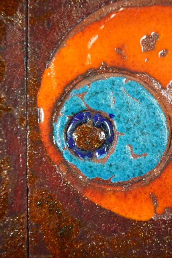 Vintage ceramic wall plate