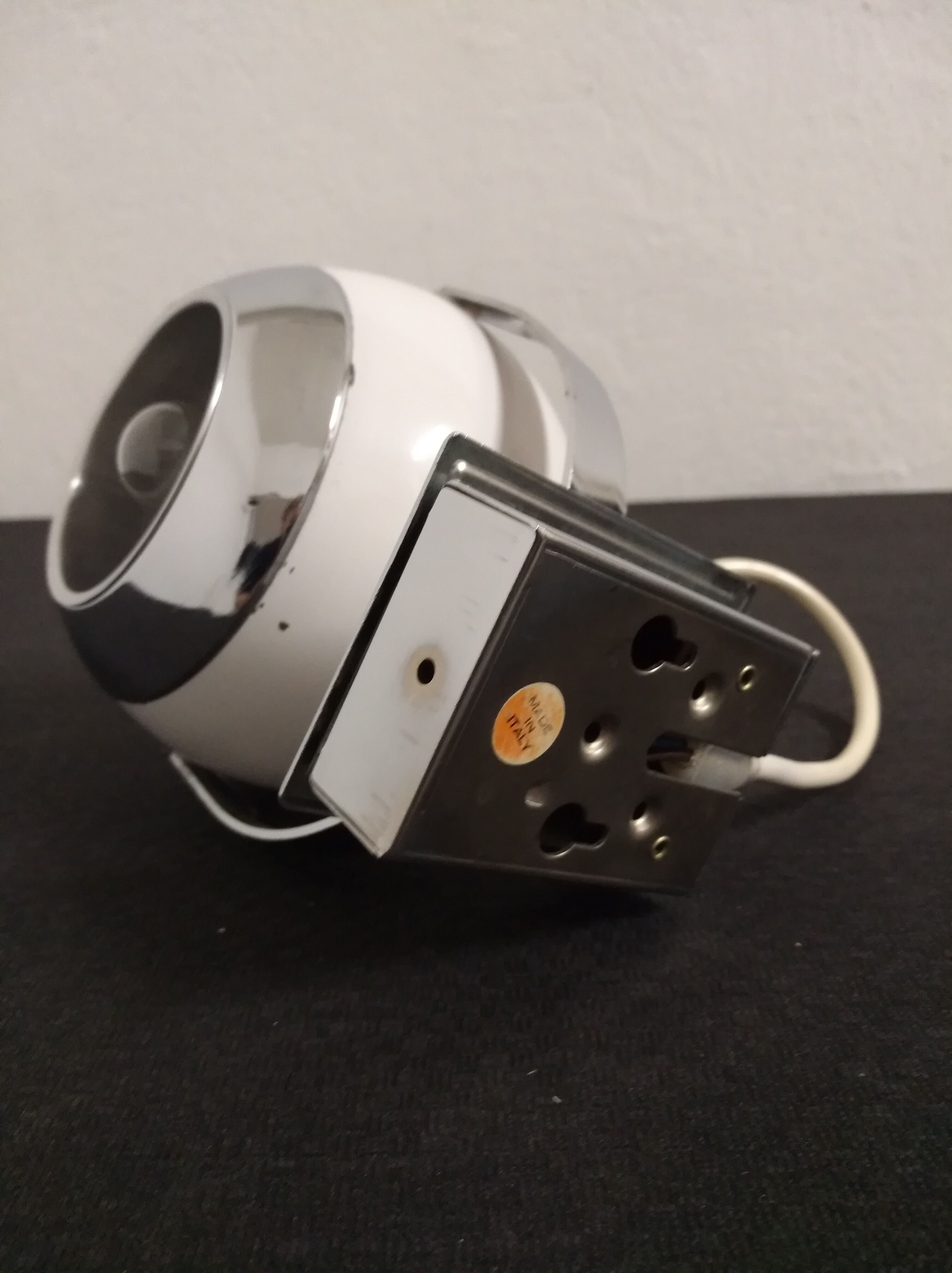 Spot eye ball sconce, 60/70s