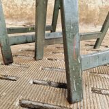 Old table trestle table garden table or dining table