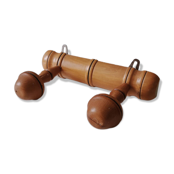 Vintage wall coat rack, popular art from the 60s/70s.