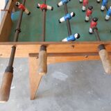 Wooden baby football