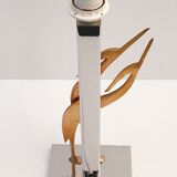 Vintage heron lamp 1970