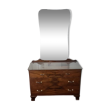 Art deco dressing table in walnut bramble year 40
