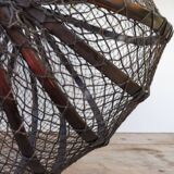 Vintage bamboo basket