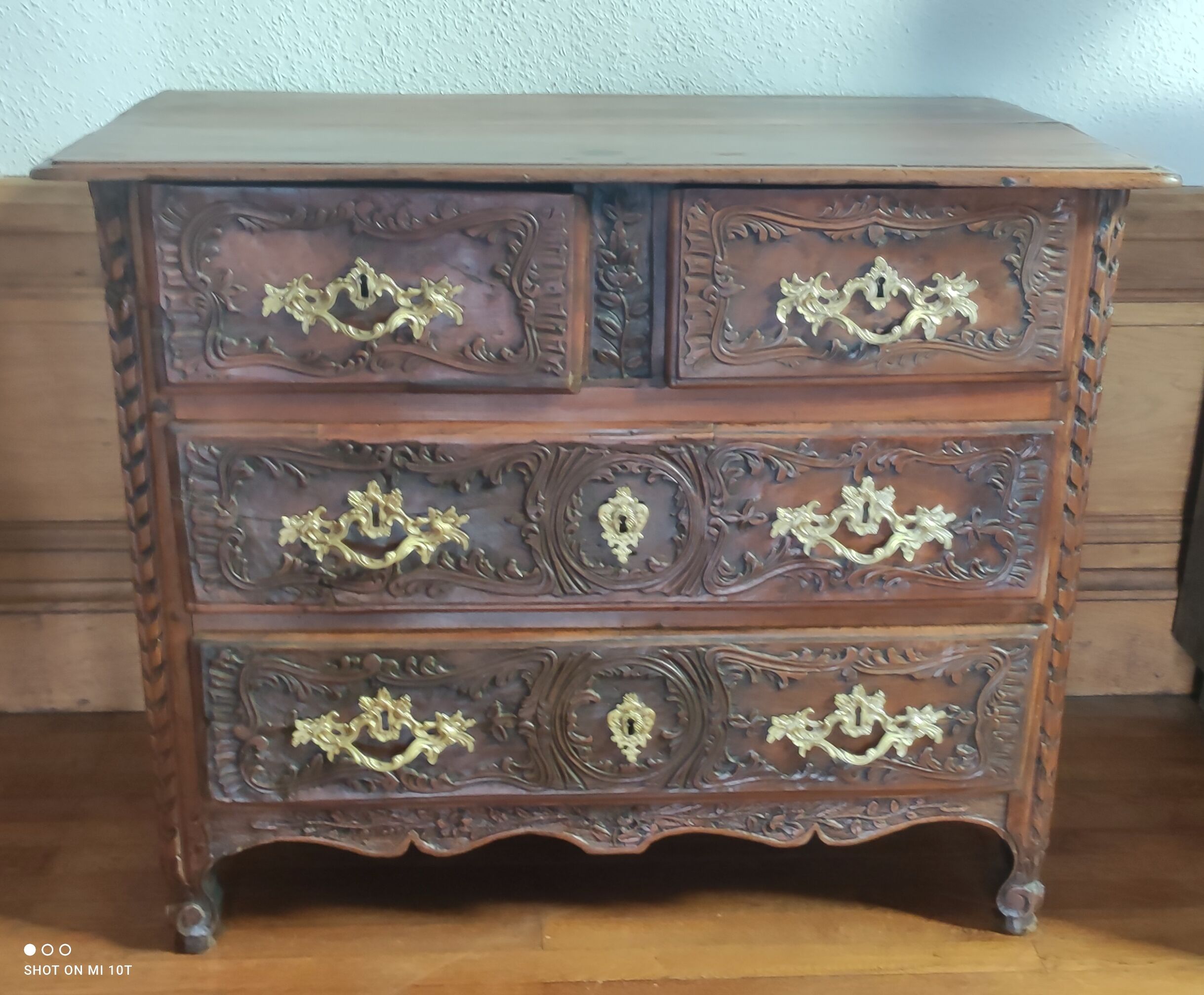 Louis XIV period chest of drawers