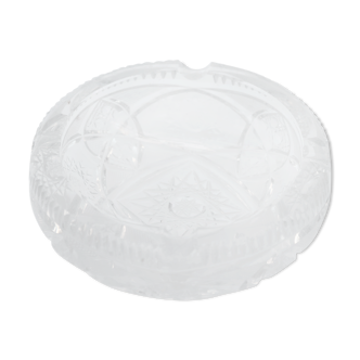 Bohemian crystal ashtray