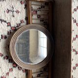 Old coat rack with mirror