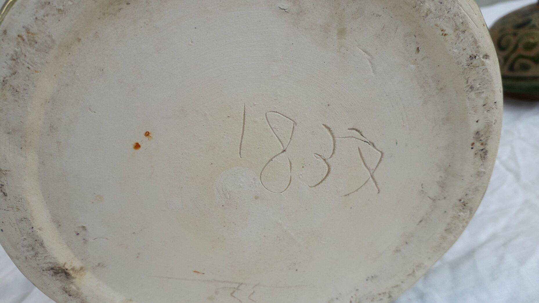 Ceramic covered pot