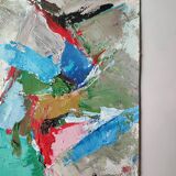 Original abstract painting Nicolas de Stael