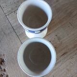 2 old egg cups