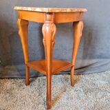 Notched cherry shelf