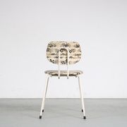 Pair of Willy van der Meeren side chairs for Tubax, Belgium, 1950