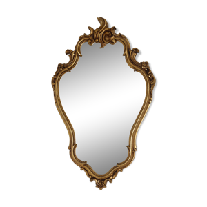 Miroir doré baroque
