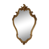 Baroque gold mirror