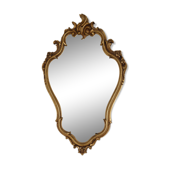 Miroir doré baroque