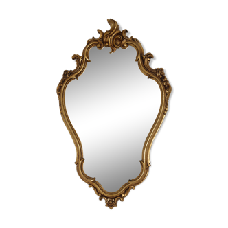 Baroque gold mirror