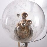 Sputnik floor lamp by Doria Leuchten Germany 1970s