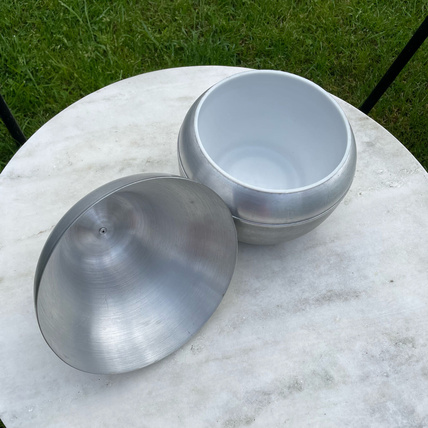 Vintage pear ice bucket 1970