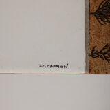 Coffee table Pagoda Roger Capron, 1960s