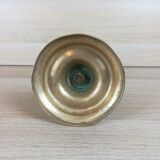 Bougeoir en laiton h21cm
