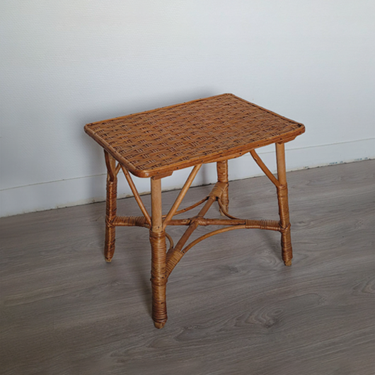 RATTAN SIDE TABLES