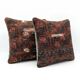 Set of 2 vintage Turkish cushion covers 51x51 cm