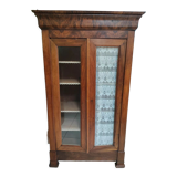 Louis Philippe walnut bookcase