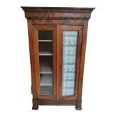 Louis Philippe walnut bookcase