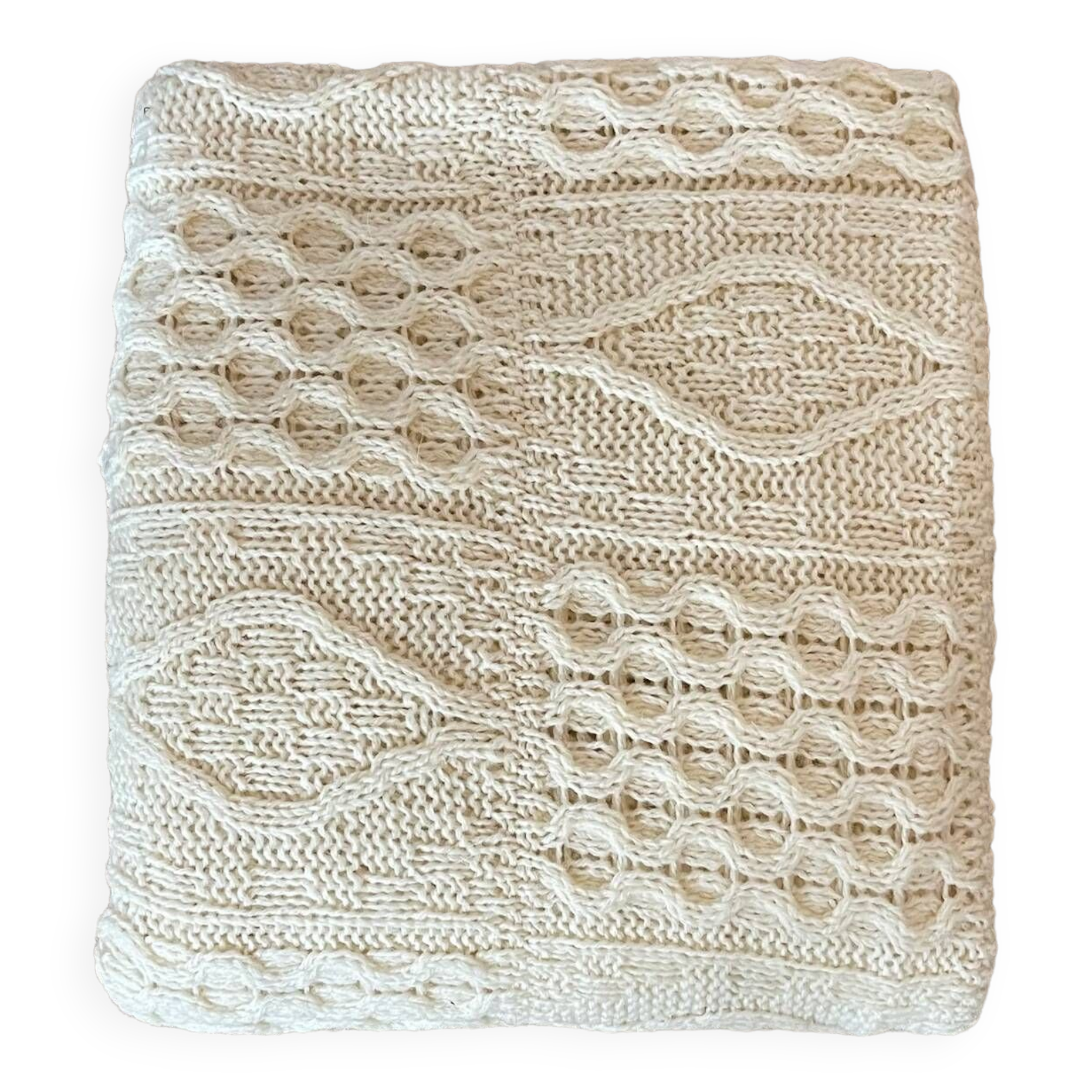 Pure natural wool English blanket