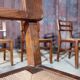 Lot de 4 chaises Pierre Cruege