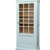 Antique celadon glass Parisian wardrobe H162