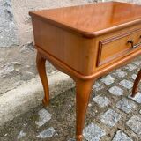 Table de nuit merisier