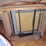 Timber reclining arm chair