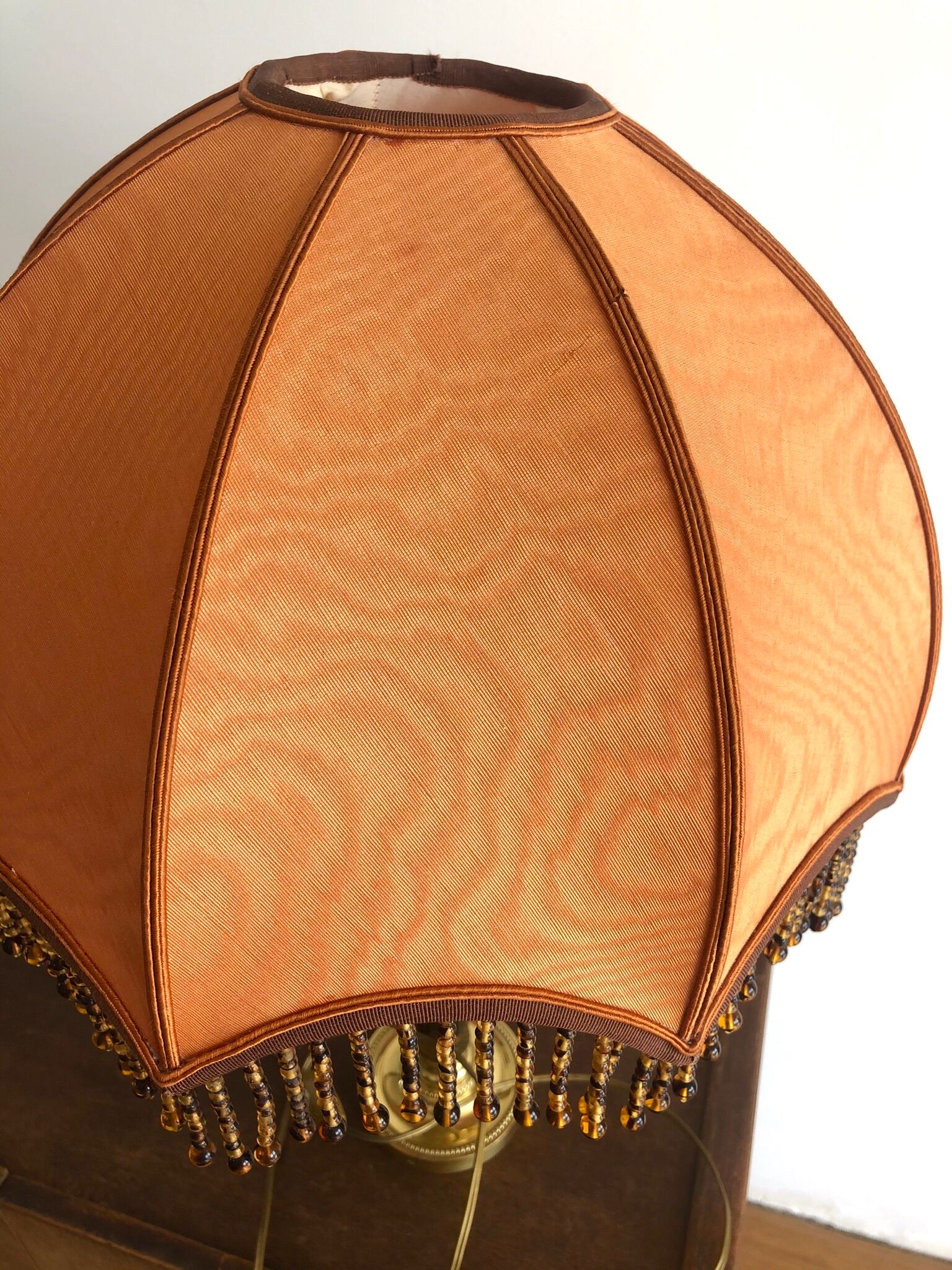 Retro pearl blind lampshade
