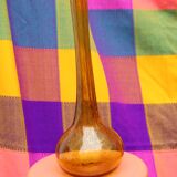 Biot bubble blown glass soliflore