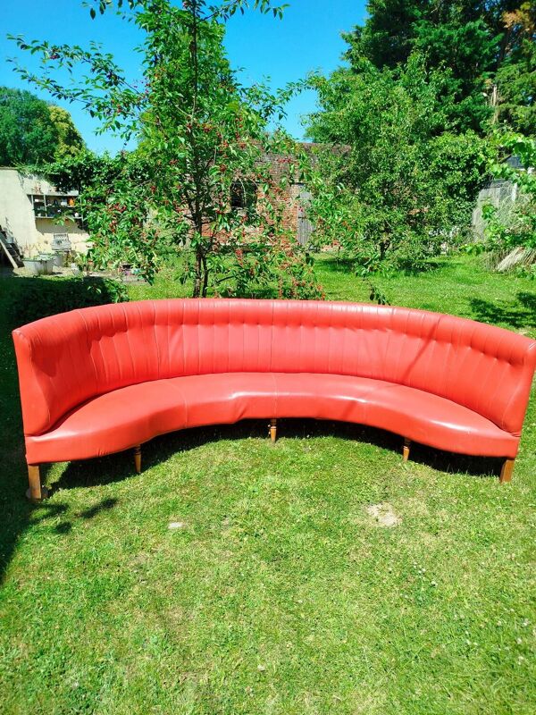 Ancienne banquette de discothèque