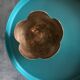 Brass flower plate