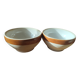 2 bols en grès de Digoin