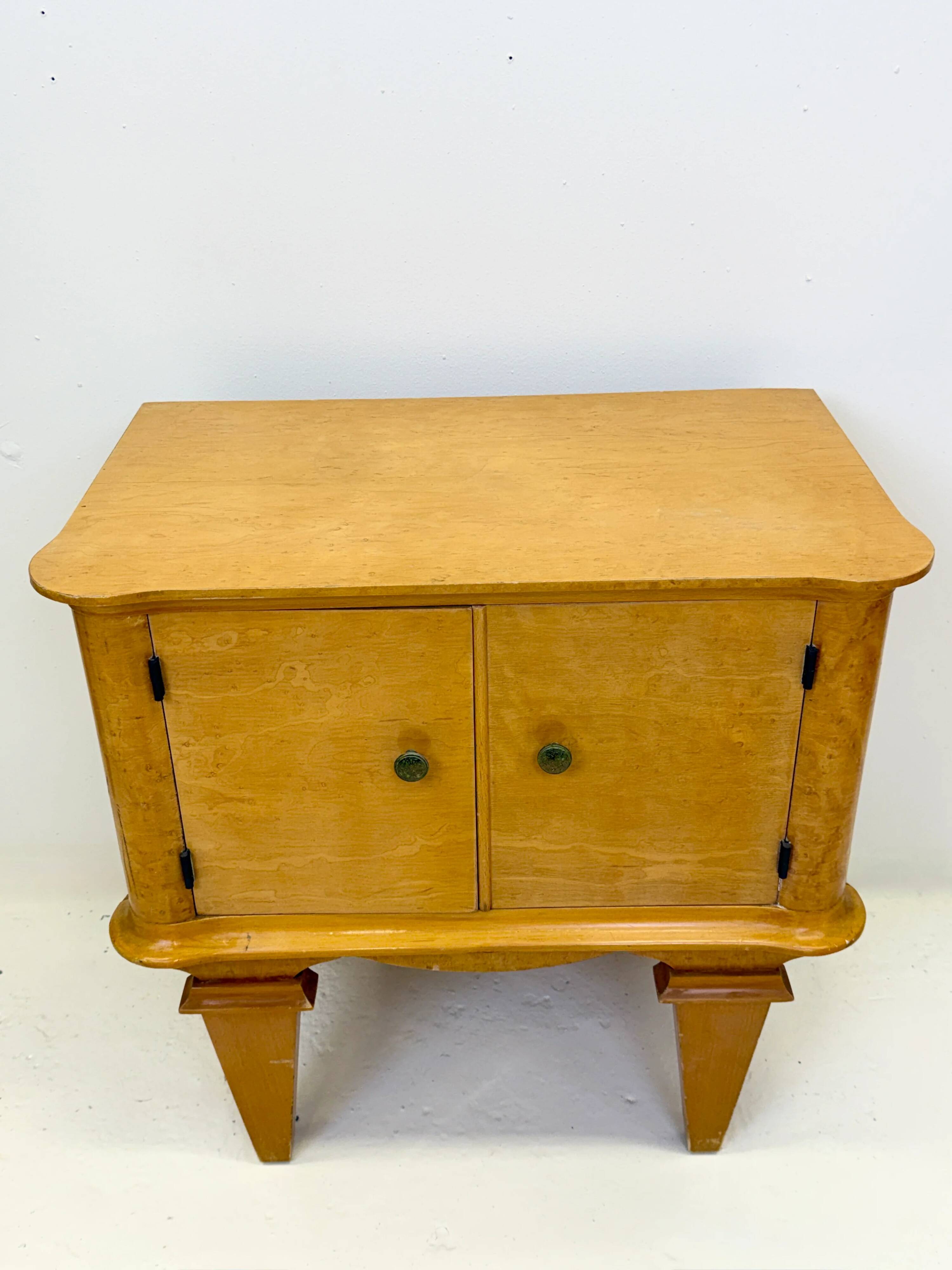 Paire de chevets "Art Déco" France, 1940s